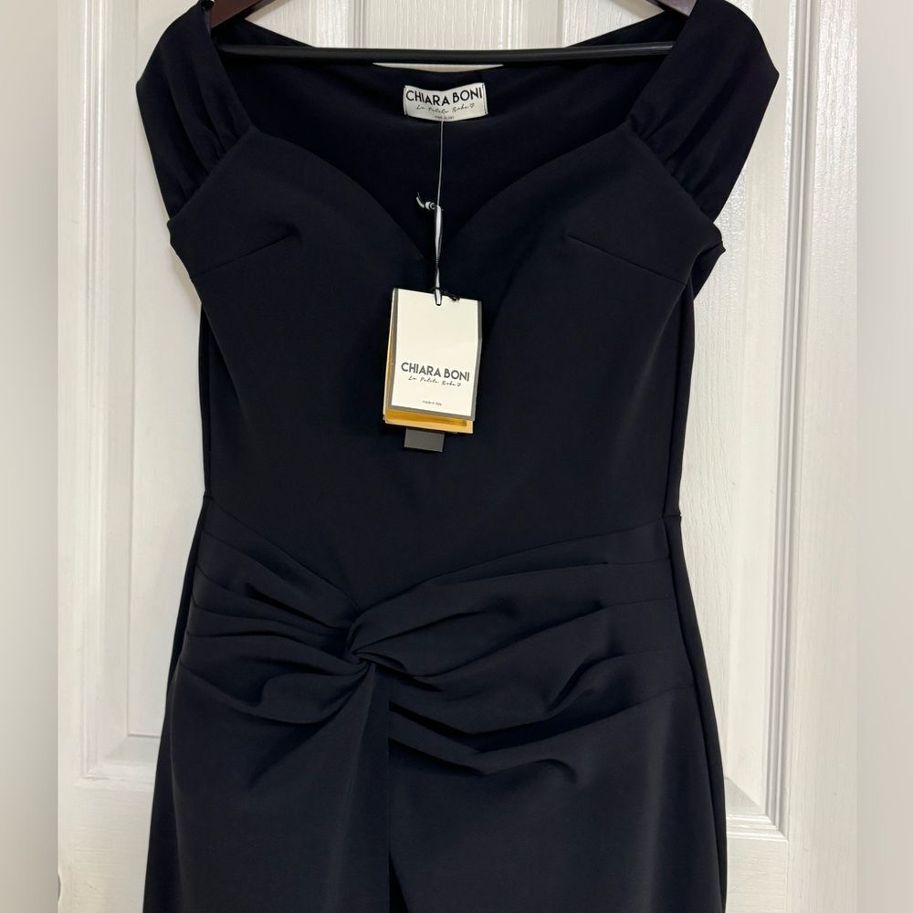 Chiara Boni La Petite Robe Secundina Sweetheart Knotted Gown – Size 10 – NWT - Picture 6 of 12